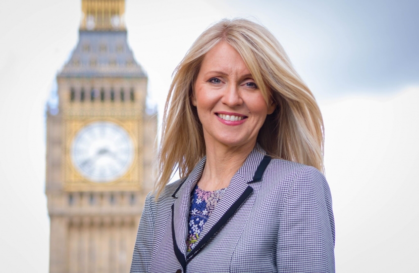 Esther at the Houses of Parliament