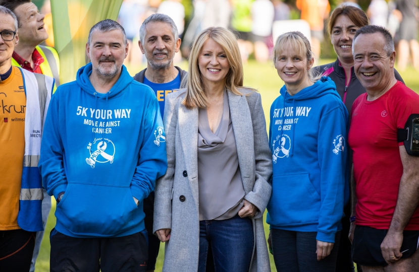 Esther, Tony, Sarah and participants of 5K Your Way